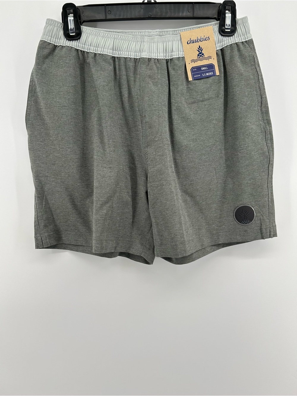 chubbies Gray Two-Tones  Swim Gym Shorts